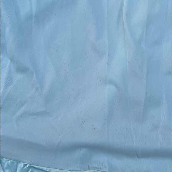 Vintage 50s 60s Mistee Nylon Satin Button Front Nightgown Slip Dress Sz Large - Picture 5 of 10